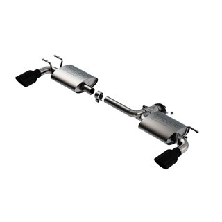 Borla | Axle-Back Exhaust S-Type Black - 3 2.5L 2019-2022 BORLA Axle-Back Exhausts