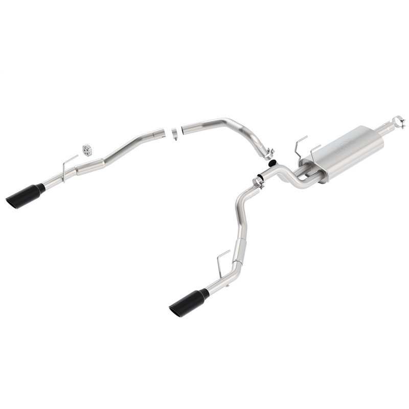 BORLA | S-Type Cat-Back™ Exhaust System - Ram 1500 / Classic 5.7L 2009-2022 BORLA Cat-Back Exhausts
