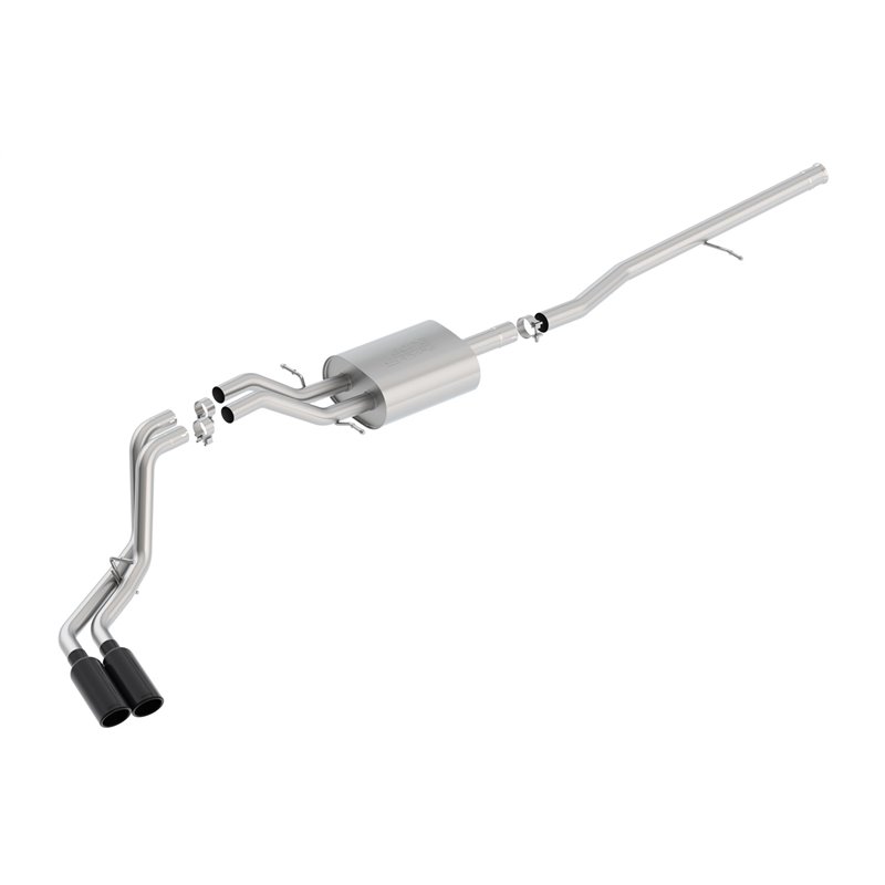 BORLA | S-Type Cat-Back™ Exhaust System - Silverado 1500 / Silverado 1500 LD / Sierra 1500 / Sierra 1500 Limited 5.3L 2014-20...