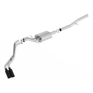 BORLA | ATAK® Cat-Back™ Exhaust System - Silverado 1500 / Sierra 1500 6.2L 2014-2018 BORLA Cat-Back Exhausts