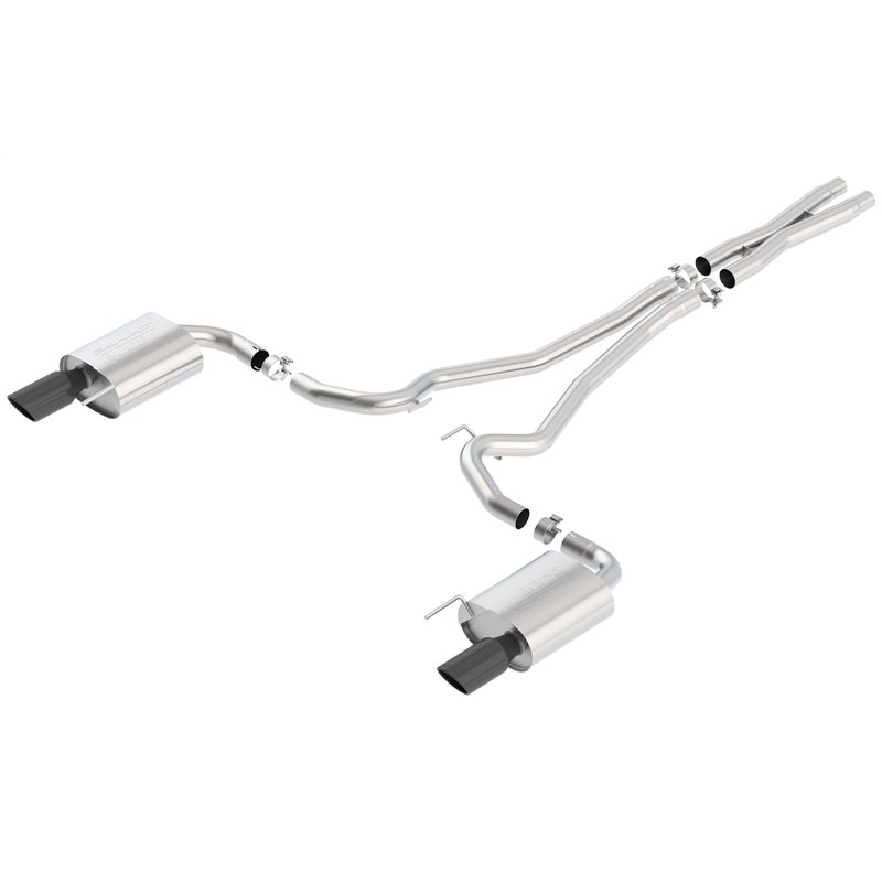 BORLA | S-Type Cat-Back™ Exhaust System - Mustang 5.0L 2015-2017 BORLA Cat-Back Exhausts