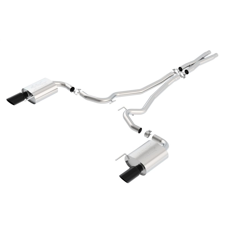 BORLA | ATAK® Cat-Back™ Exhaust System - Mustang 5.0L 2015-2017 BORLA Cat-Back Exhausts