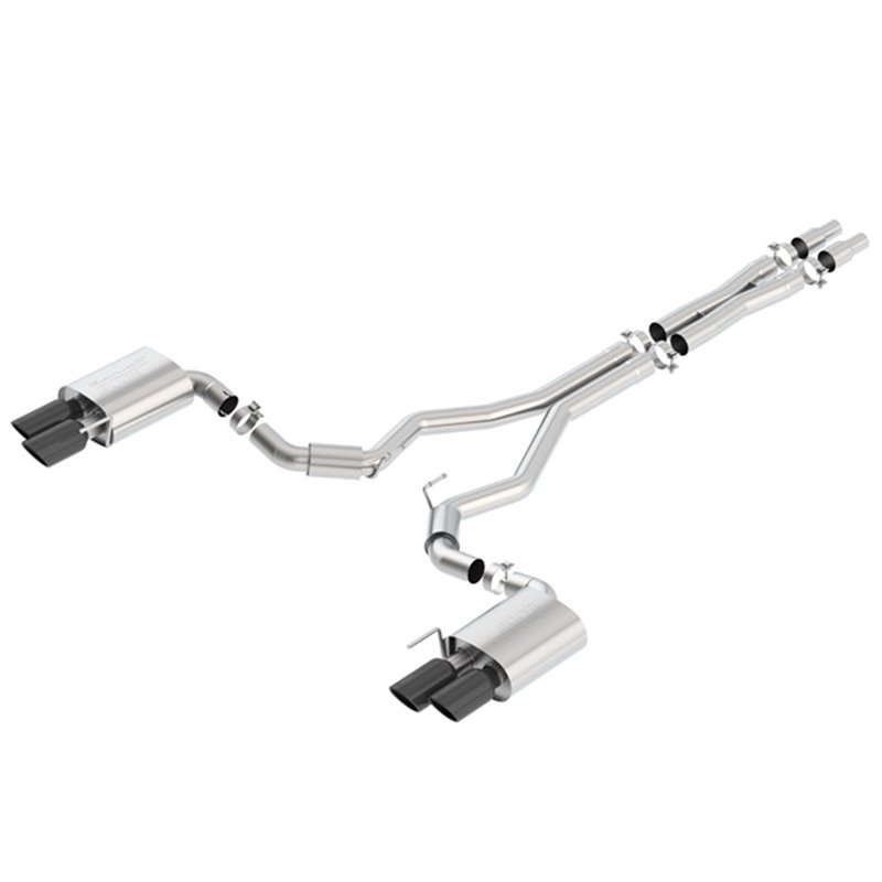 BORLA | S-Type Cat-Back™ Exhaust System - Mustang GT / GT Premium 5.0L 2018-2019 BORLA Cat-Back Exhausts