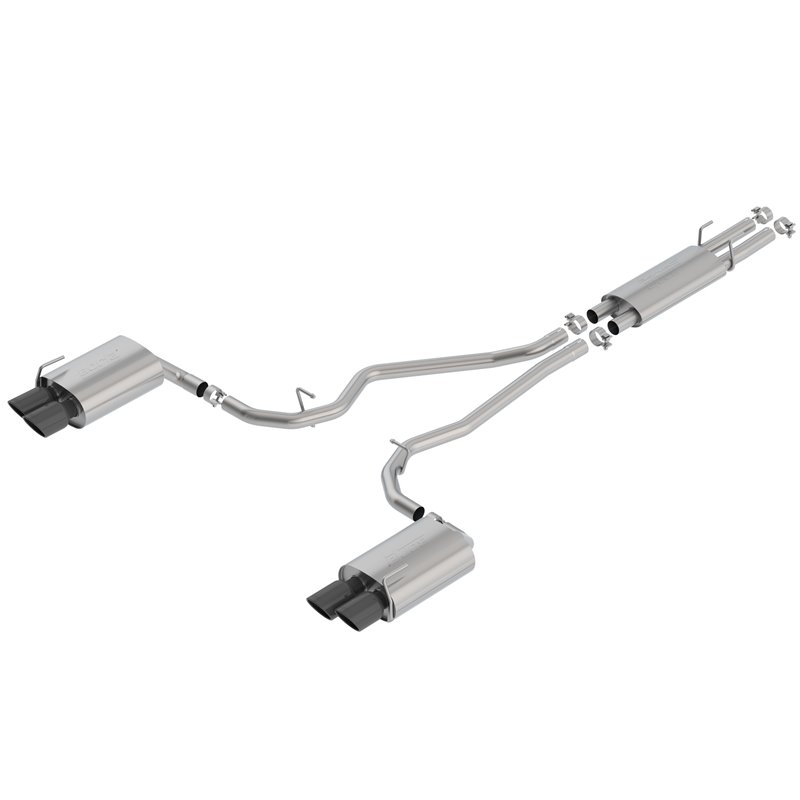 BORLA | S-Type Cat-Back™ Exhaust System - Explorer / Aviator 3.0T 2020-2020 BORLA Cat-Back Exhausts