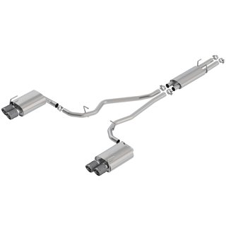 BORLA | S-Type Cat-Back™ Exhaust System - Explorer / Aviator 3.0T 2020-2020 BORLA Cat-Back Exhausts