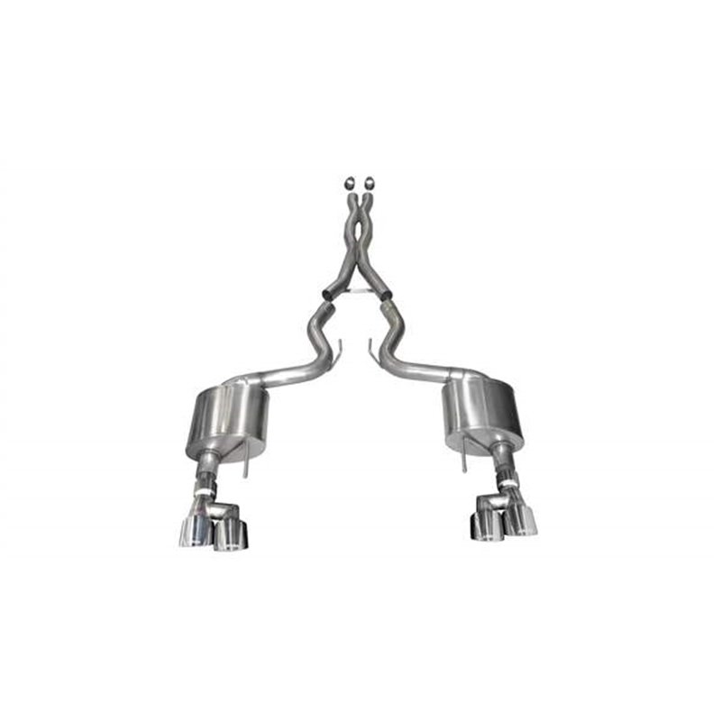 Corsa Performance | Cat-Back - Mustang 5.0L 2018-2022 CORSA Performance Cat-Back Exhausts