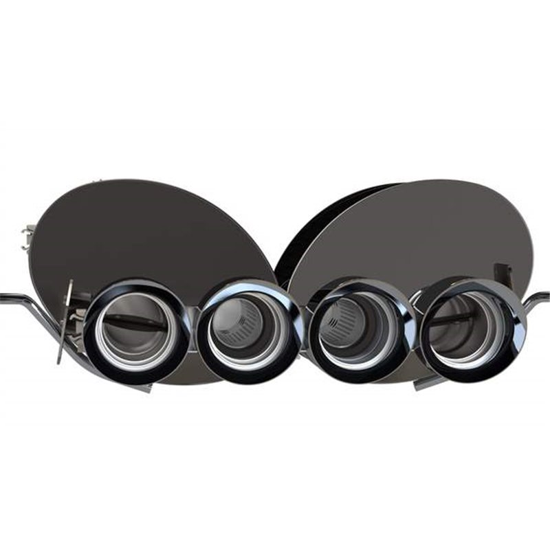 Corsa Performance | Valve-Back w Dual Mode NPP - Corvette 6.2L 2014-2019 CORSA Performance Axle-Back Exhausts