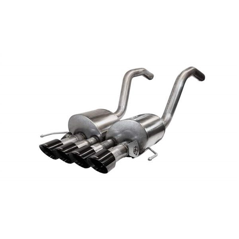 Corsa Performance | Axle-Back w Dual Mode NPP - Corvette 6.2L 2015-2019 CORSA Performance Axle-Back Exhausts