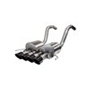 Corsa Performance | Axle-Back w Dual Mode NPP - Corvette 6.2L 2015-2019 CORSA Performance Axle-Back Exhausts