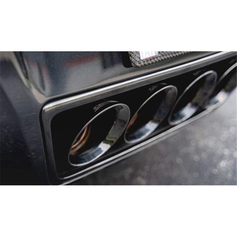 Corsa Performance | Axle-Back w Dual Mode NPP - Corvette 6.2L 2015-2019 CORSA Performance Axle-Back Exhausts