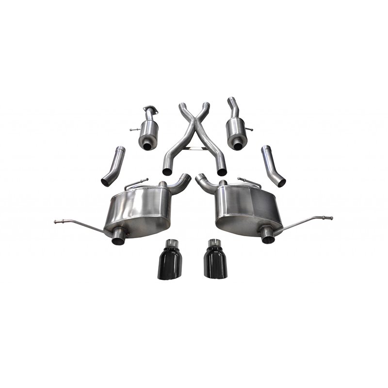 Corsa Performance | Cat-Back - Grand Cherokee 5.7L 2011-2021 CORSA Performance Cat-Back Exhausts