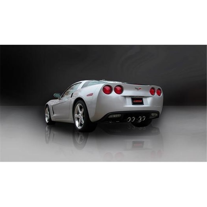 Corsa Performance | Axle-Back - Corvette 6.0L / 6.2L 2005-2008 CORSA Performance Axle-Back Exhausts