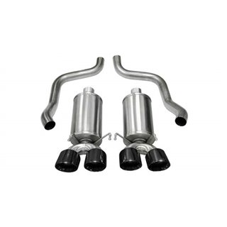Corsa Performance | Axle-Back - Corvette 6.0L / 6.2L 2005-2008 CORSA Performance Axle-Back Exhausts