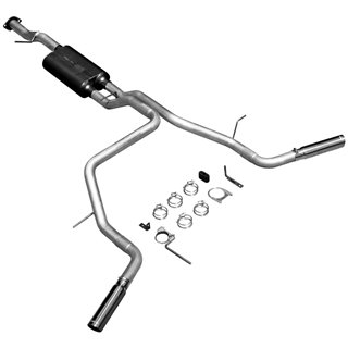 Flowmaster | American Thunder Cat-Back Exhaust System - Tahoe / Yukon 4.8L / 5.3L 2008-2008 Flowmaster Cat-Back Exhausts