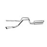 Gibson | Cat-Back Dual Split Exhaust Aluminized - Colorado / Canyon 2005-2012 Gibson Performance Cat-Back Exhausts