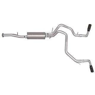 Gibson | Cat-Back Dual Extreme Exhaust Aluminized Gibson Performance Cat-Back Exhausts