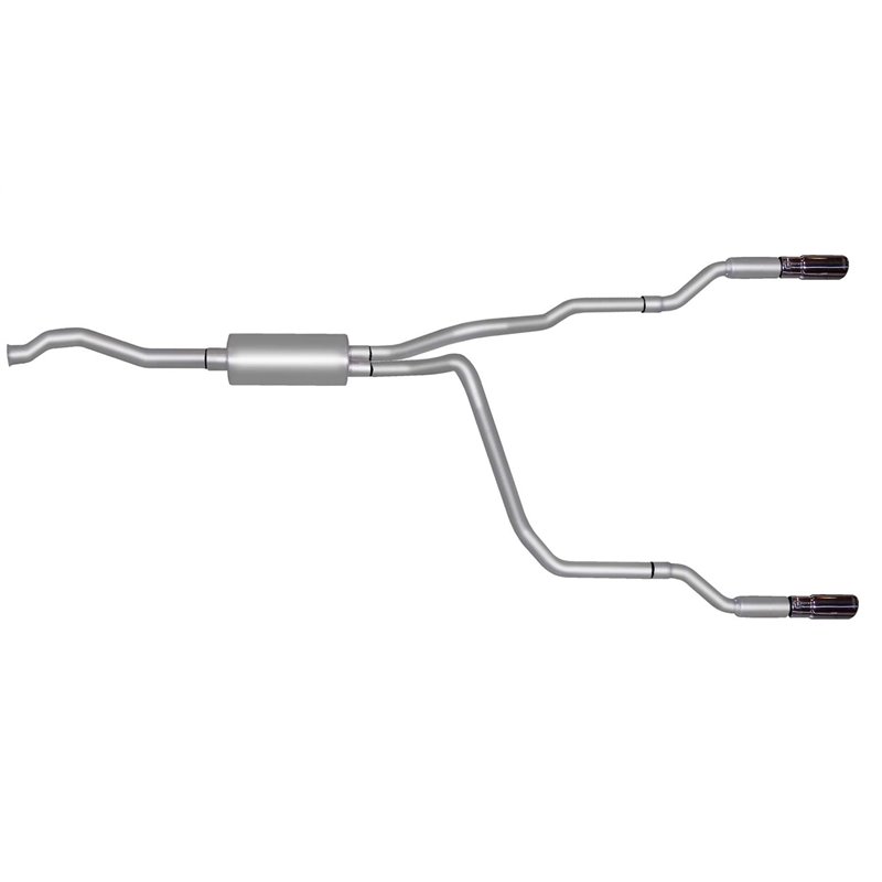 Gibson | Cat-Back Dual Split Exhaust Aluminized - Ranger / B4000 2005-2011 Gibson Performance Cat-Back Exhausts