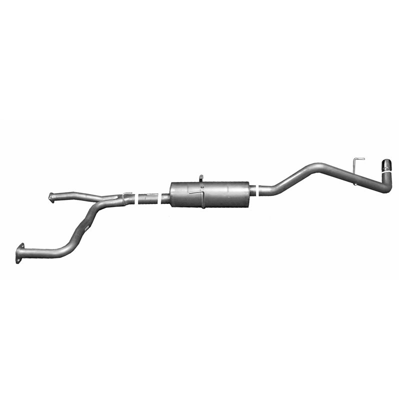 Gibson | Cat-Back Single Exhaust Aluminized - Frontier 4.0L 2008-2018 Gibson Performance Cat-Back Exhausts