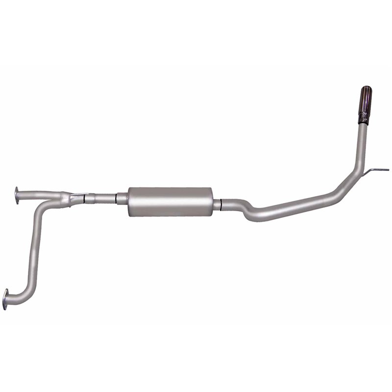 Gibson | Cat-Back Single Exhaust Aluminized Gibson Performance Cat-Back Exhausts