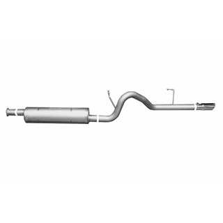 Gibson | Cat-Back Single Exhaust Aluminized - Liberty 3.7L 2008-2012 Gibson Performance Cat-Back Exhausts