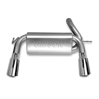 Gibson | Cat-Back Dual Split Exhaust Aluminized - Wrangler (JK) 3.6L / 3.8L 2007-2017 Gibson Performance Cat-Back Exhausts