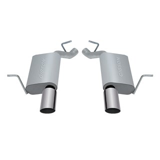 Gibson | Axle Back Dual Exhaust Aluminized - Grand Cherokee 3.6L / 5.7L 2011-2020 Gibson Performance Axle-Back Exhausts