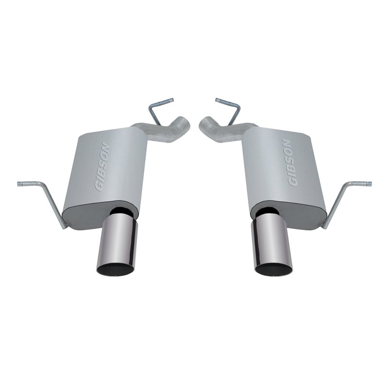 Gibson | Axle Back Dual Exhaust Aluminized - Grand Cherokee 3.6L / 5.7L 2011-2020 Gibson Performance Axle-Back Exhausts