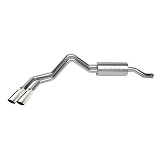 Gibson | Cat-Back Dual Sport Exhaust Stainless - Avalanche / Suburban 1500 / Yukon XL 1500 5.3L 2008-2014 Gibson Performance ...