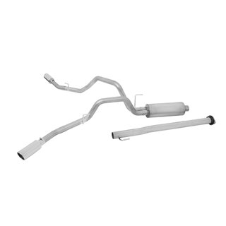 Gibson | Cat-Back Dual Extreme Exhaust Stainless - F-150 XL / XLT 5.0L 2015-2019 Gibson Performance Cat-Back Exhausts