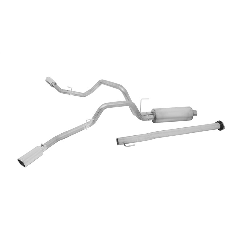 Gibson | Cat-Back Dual Extreme Exhaust Stainless - F-150 XL / XLT 5.0L 2015-2019 Gibson Performance Cat-Back Exhausts