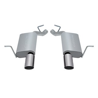 Gibson | Axle Back Dual Exhaust Aluminized - Durango 3.6L / 5.7L 2011-2022 Gibson Performance Axle-Back Exhausts