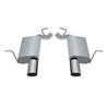 Gibson | Axle Back Dual Exhaust Aluminized - Durango 3.6L / 5.7L 2011-2022 Gibson Performance Axle-Back Exhausts