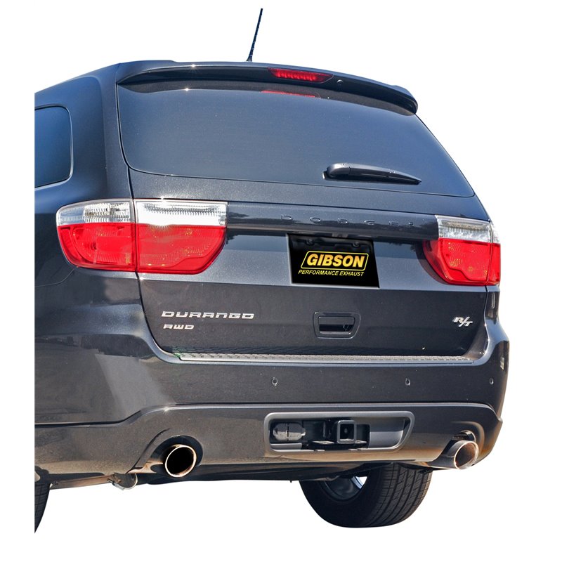 Gibson | Axle Back Dual Exhaust Stainless - Durango 3.6L / 5.7L 2011-2022 Gibson Performance Axle-Back Exhausts