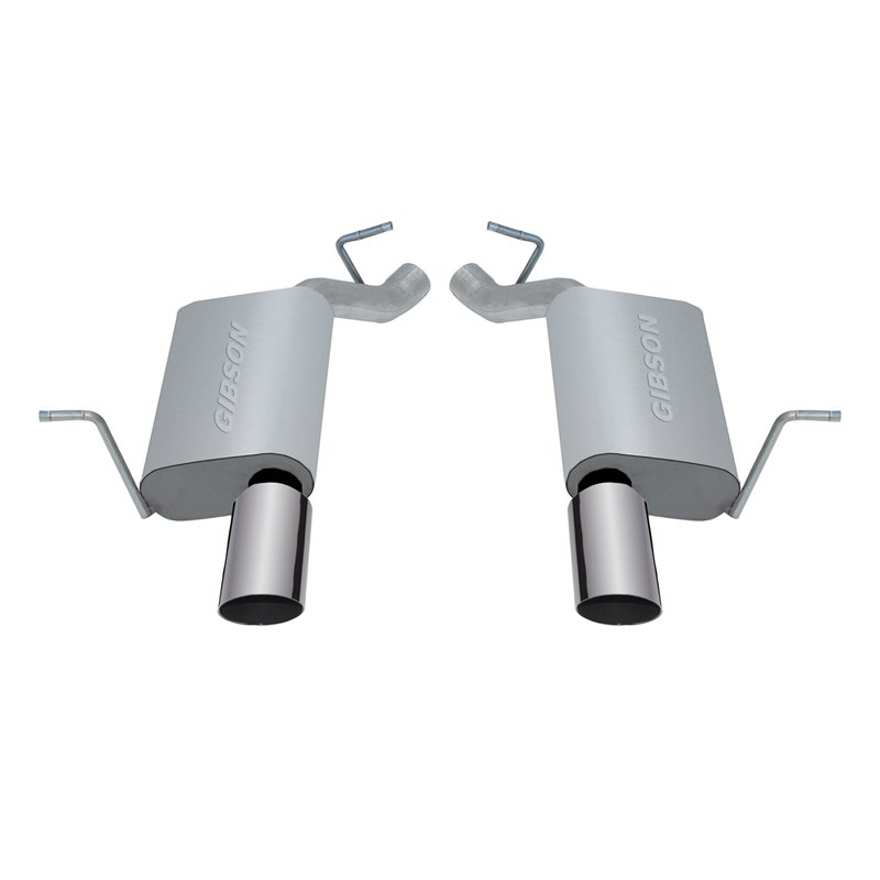 Gibson | Axle Back Dual Exhaust Stainless - Durango 3.6L / 5.7L 2011-2022 Gibson Performance Axle-Back Exhausts