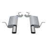 Gibson | Axle Back Dual Exhaust Stainless - Durango 3.6L / 5.7L 2011-2022 Gibson Performance Axle-Back Exhausts