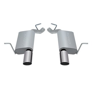 Gibson | Axle Back Dual Exhaust Stainless - Grand Cherokee 3.6L / 5.7L 2011-2020 Gibson Performance Axle-Back Exhausts