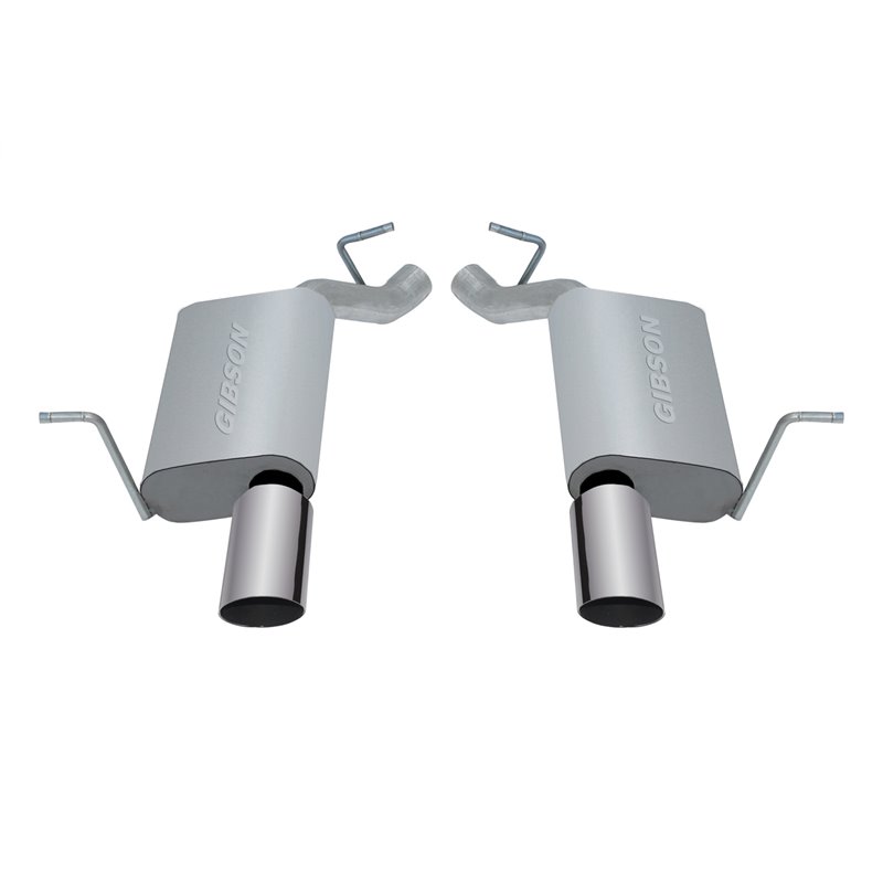 Gibson | Axle Back Dual Exhaust Stainless - Grand Cherokee 3.6L / 5.7L 2011-2020 Gibson Performance Axle-Back Exhausts