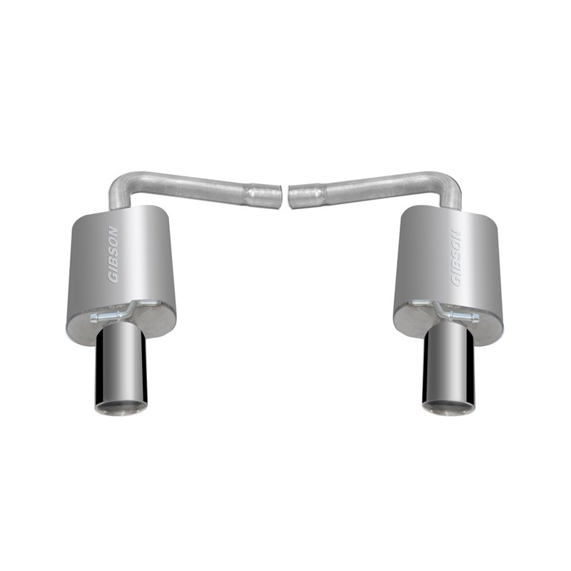 Gibson | Axle Back Dual Exhaust Stainless - Explorer 2.0T / 3.5L 2011-2018 Gibson Performance Axle-Back Exhausts