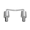 Gibson | Axle Back Dual Exhaust Stainless - Explorer 2.0T / 3.5L 2011-2018 Gibson Performance Axle-Back Exhausts