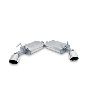 Gibson | Axle Back Dual Exhaust Stainless - Camaro LS / LT 3.6L 2010-2015 Gibson Performance Axle-Back Exhausts