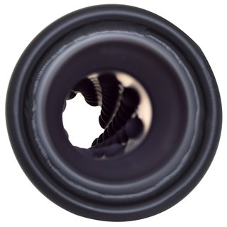 Gibson | Black Ceramic Rolled Edge Angle Muffler Quiet Tip Clamp On Gibson Performance Embout Échappement