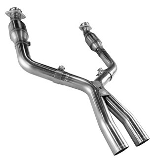 Kooks Headers | GREEN Catted X-Pipe - Mustang 4.6L 2005-2010 Kooks Headers Exhaust Pipes