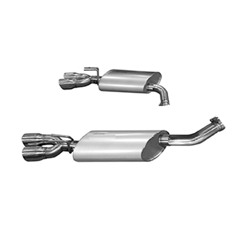Kooks Headers | Axle Back Exhaust System - SS Base 6.2L 2014-2014 Kooks Headers Axle-Back Exhausts