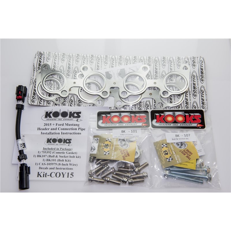 Kooks Headers | Stainless Steel Headers - Mustang 5.0L 2015-2022 Kooks Headers Headers & Manifolds