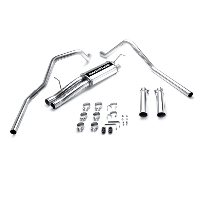 Magnaflow | Street Series Stainless Cat-Back System - Silverado 1500 HD / Silverado 2500 HD / Sierra 2500 HD 6.0L 2005-2006 M...