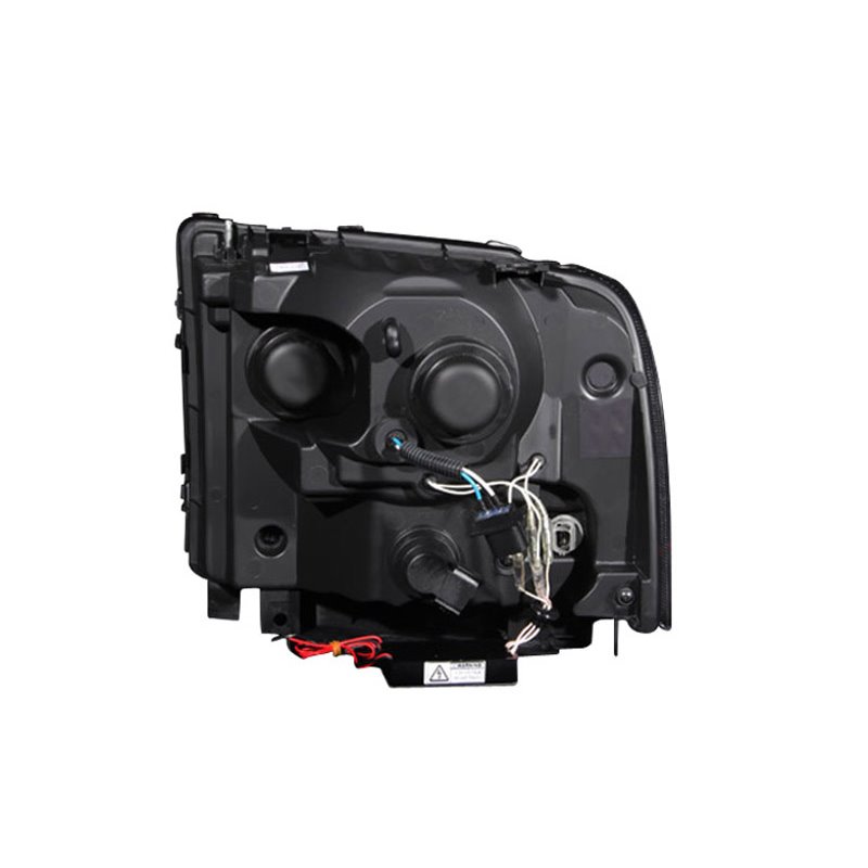 ANZO | Projector Headlight Set w/Halo - F-250 / F-350 / F-450 / F-550 2005-2007 Anzo USA Projector Headlight