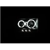 ANZO | Projector Headlight Set w/Halo - F-250 / F-350 / F-450 / F-550 2005-2007 Anzo USA Projector Headlight
