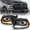 ANZO | Projector Headlight Set w/Halo - Ram 1500 / 2500 / 3500 2009-2018 Anzo USA Projector Headlight