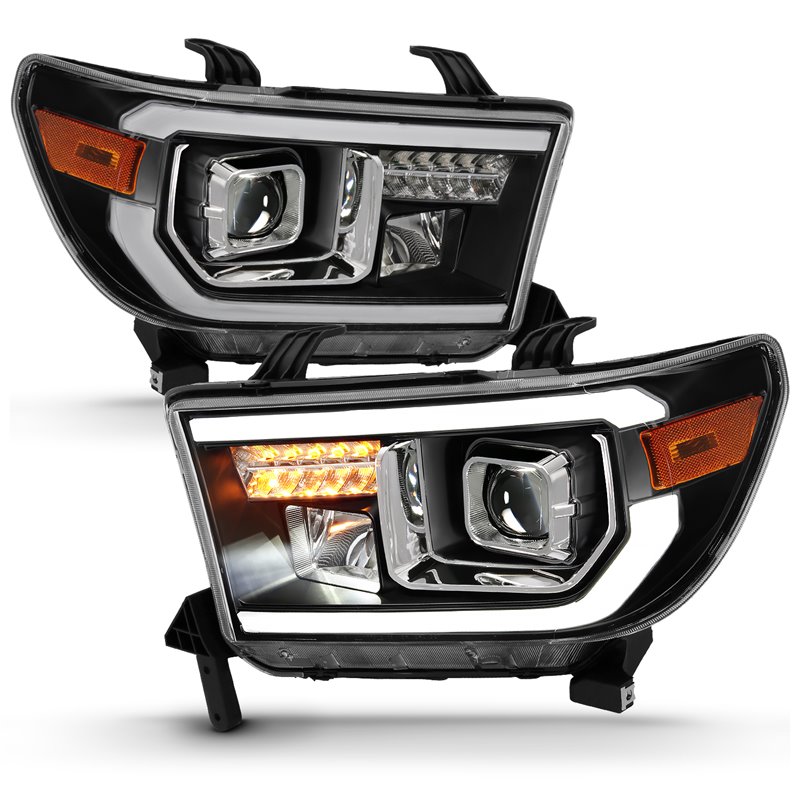 ANZO | Projector Headlight Set - Sequoia / Tundra 2007-2016 Anzo USA Projector Headlight