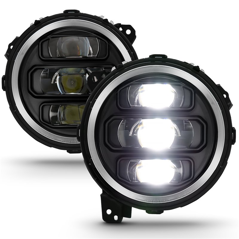ANZO | LED Projector Headlight - Wrangler (JL) 2018-2022 Anzo USA Projector Headlight